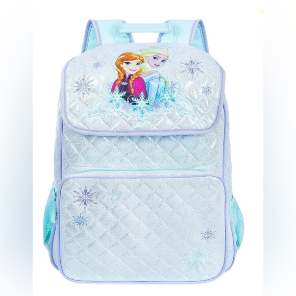Frozen Themed Backpack with Elsa and Anna - Picture 1 of 11